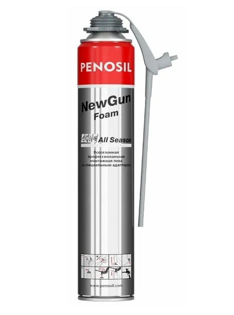 PENOSIL Пена монтажная New Gun All Season (бытовая) всесезонная 750 мл