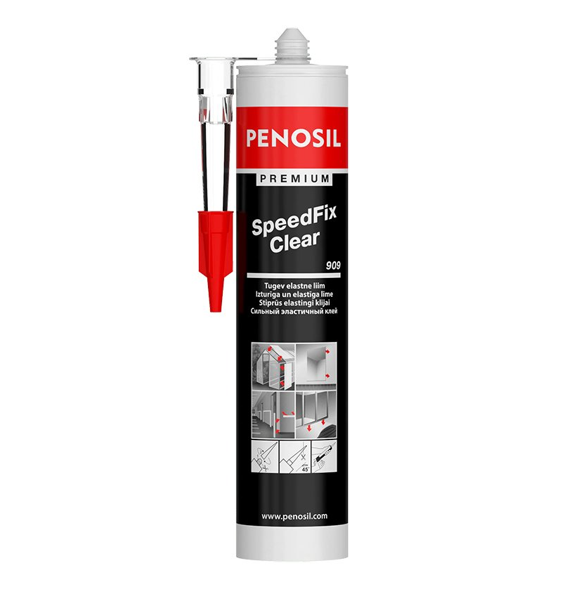 Penosil Клей монтажный Premium SpeedFix 909 (каучуковый) б/цветный 280 мл