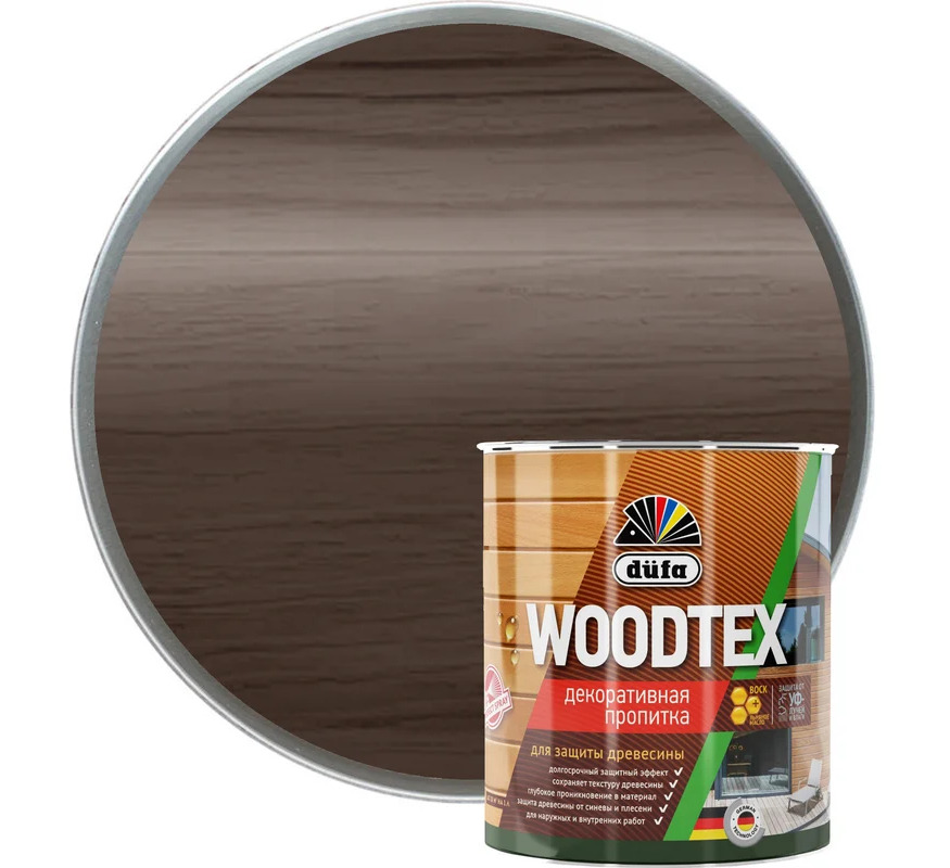 DUFA WOOD TEX Пропитка декоративная палисандр 0,9л