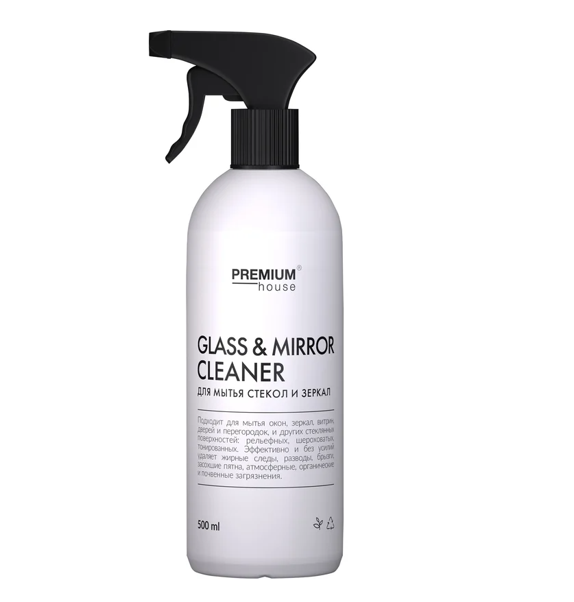 Premium House Средство для мытья стекол и зеркал (триггер) 0,5 л