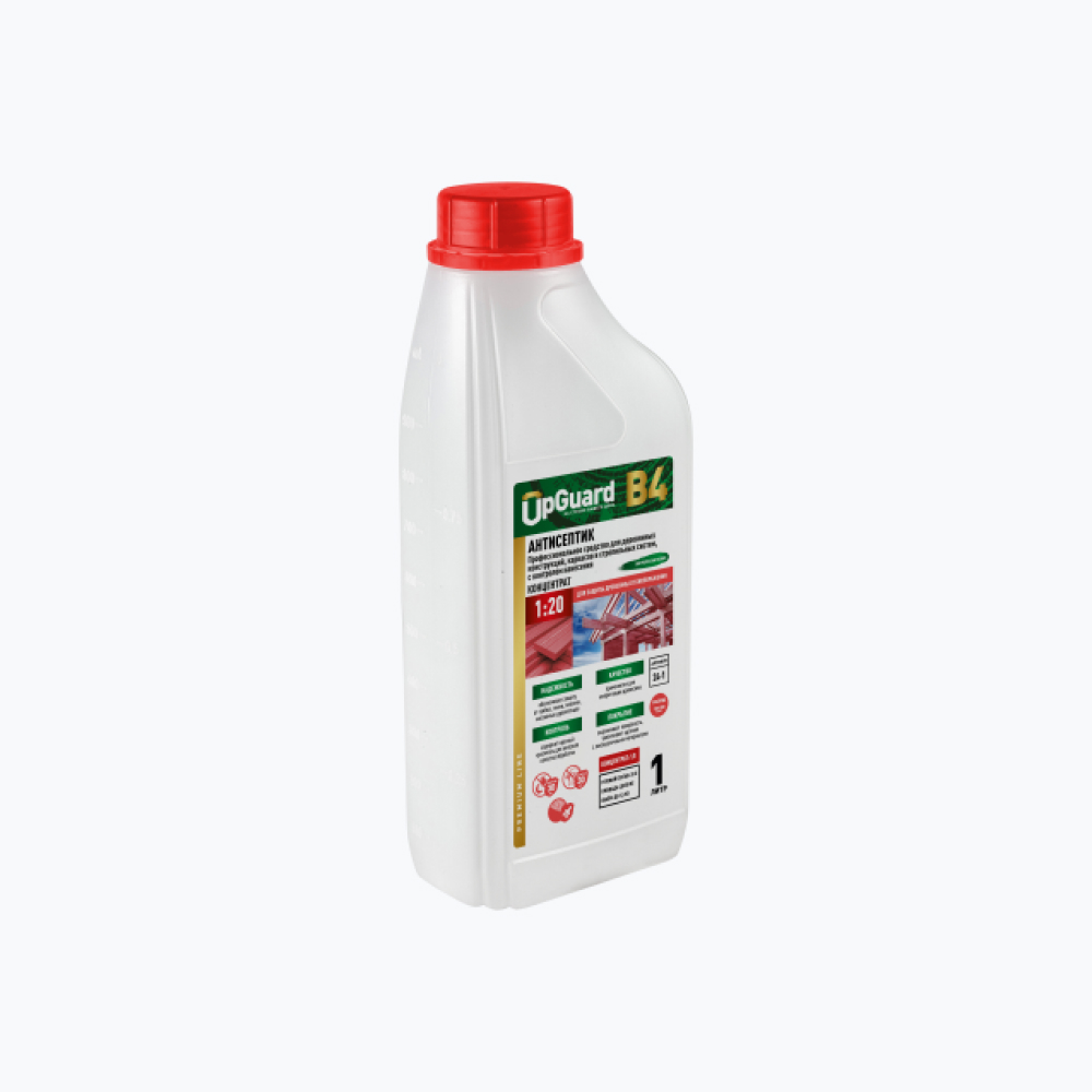 UpGUARD B4 Антисептик для дерев/конструкций (1:20) 1 л