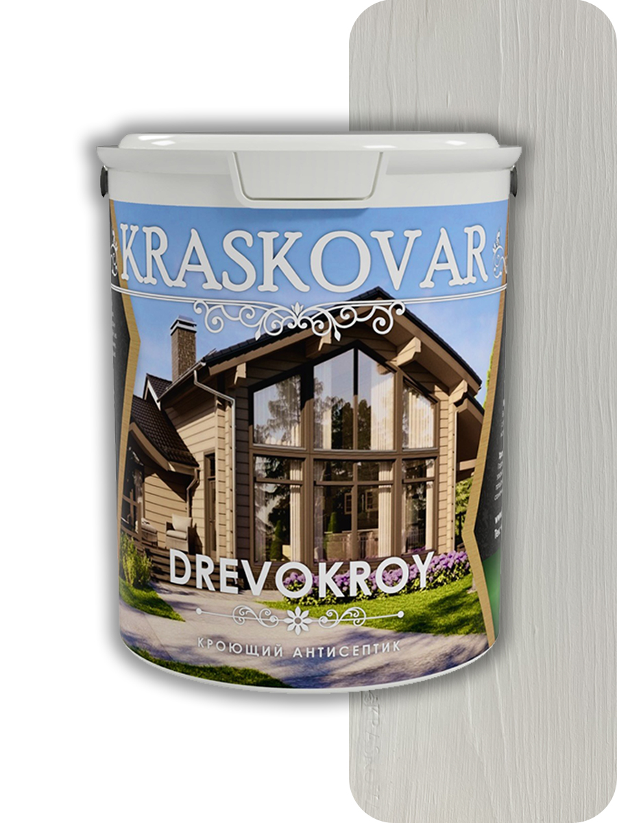 Kraskovar Антисептик Кроющий  Drevokroy (База A)  0,9 л 