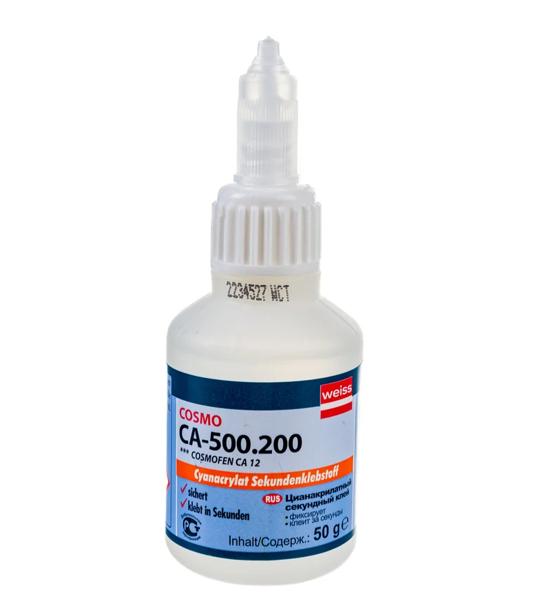 Клей секундный цианакрилатный Cosmofen СА 12 СА-500.200 (50 гр)
