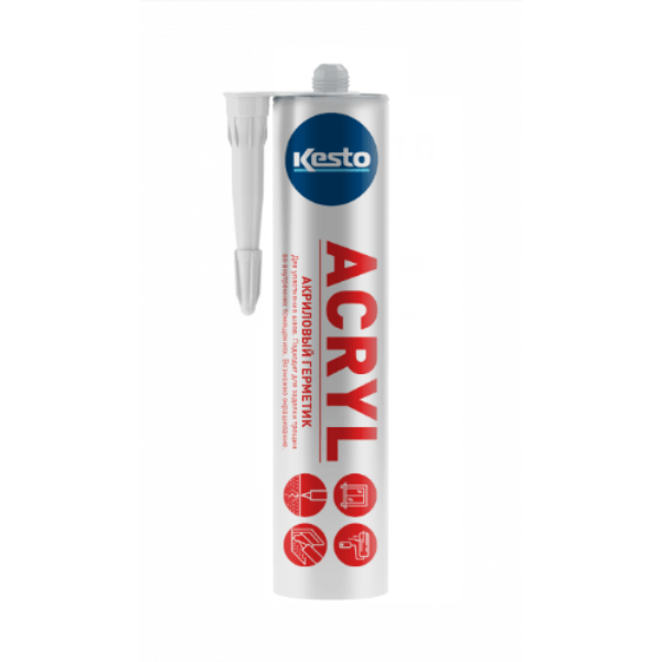 KESTO Герметик акриловый ACRYL 10 (белый) 310 мл