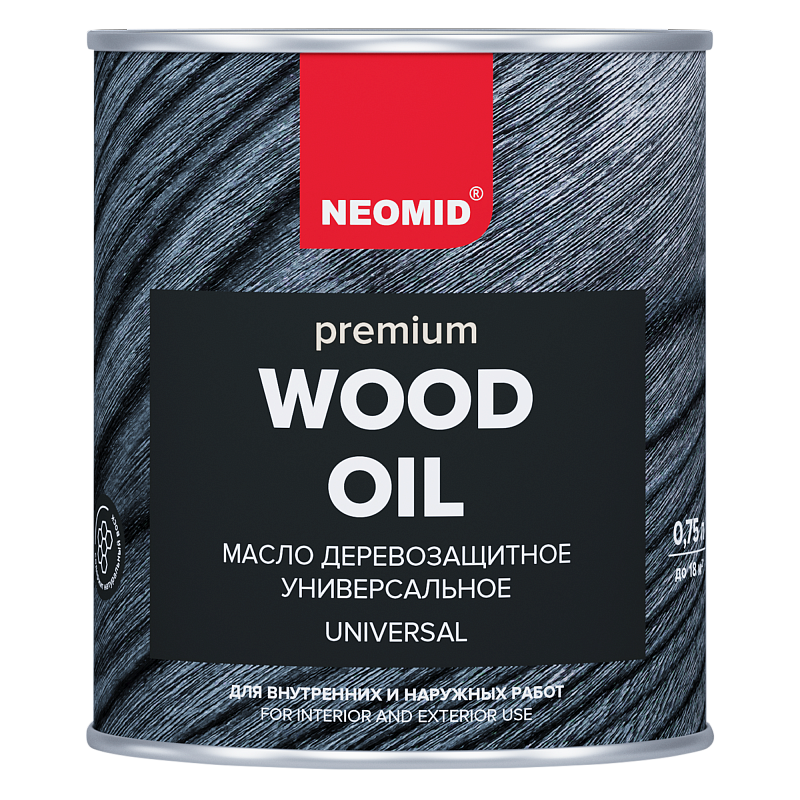 Неомид Масло деревозащитное Premium 2л.