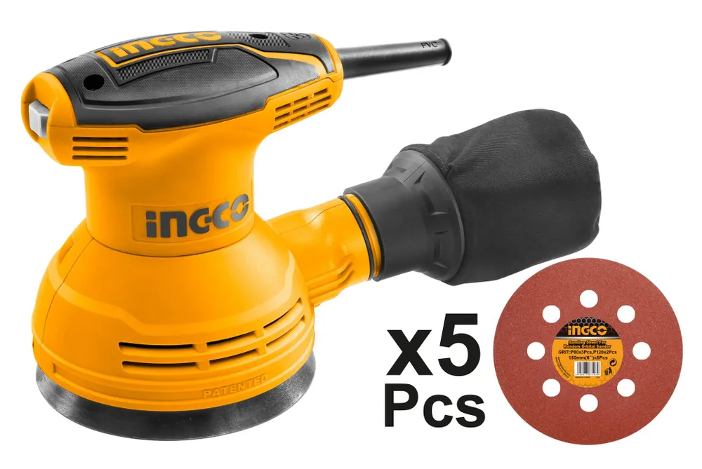 RS3208 Эксцентриковая шлифмашинка 320 Вт 125 мм INGCO