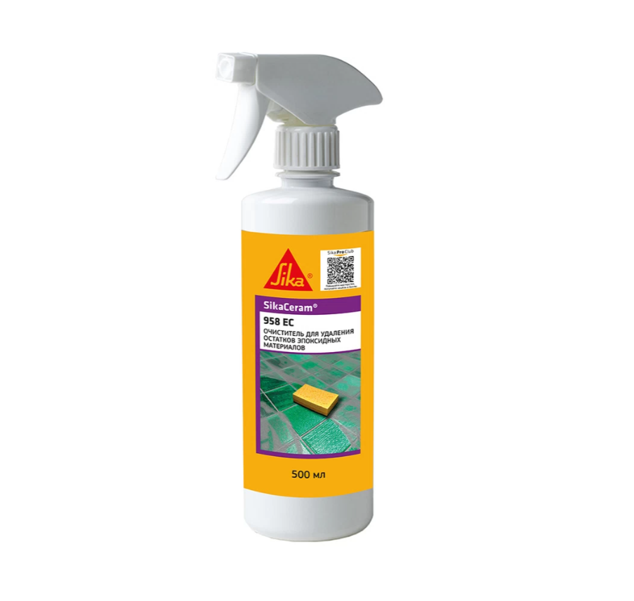 SIKA Очиститель для эпоксидных материалов SikaCeram-958 EC (триггер)(0,5 л)