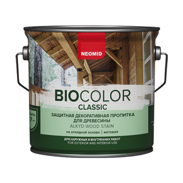 Неомид Пропитка BIO COLOR Classic б/цв 0,9 л