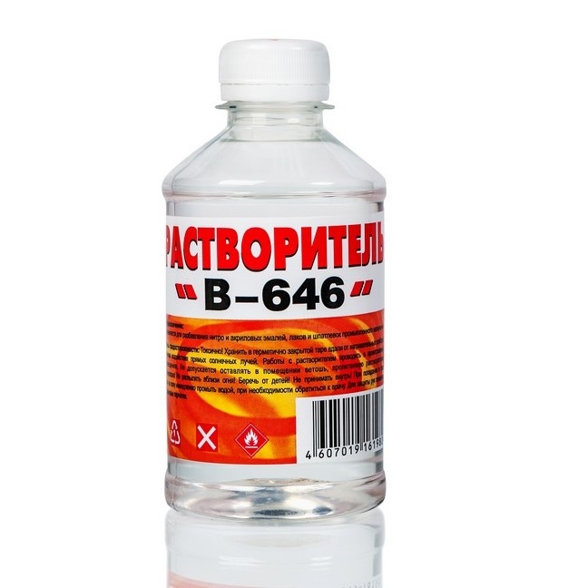 Растворитель В-646 (Вершина) 0,25 л