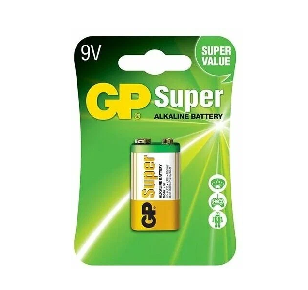 Батарейка GP Super 9V/6LR61 крона алкалин